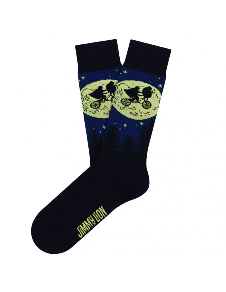 chaussette E.T. sur son vélo