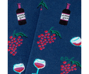 chaussette thème vin 2