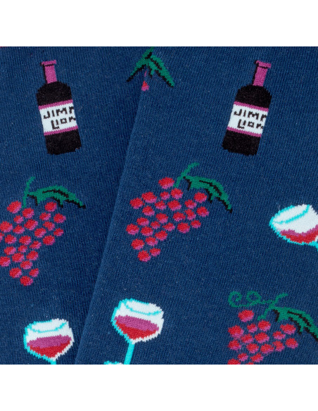 chaussette thème vin