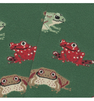 chaussette grenouilles
