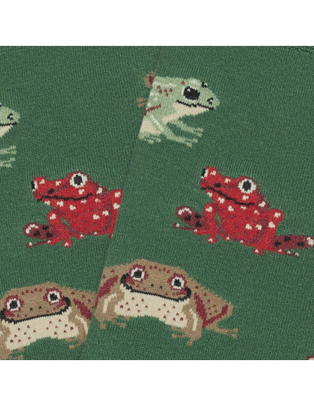 chaussette grenouilles