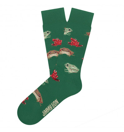 chaussette grenouilles