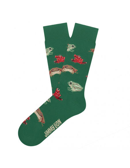 chaussette grenouilles