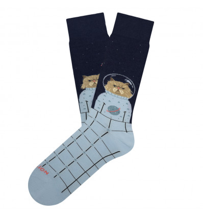 Chaussette chats dans l'espace