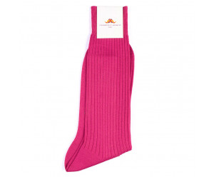 Colombine & Arlequin - Chaussette 100% fil d'écosse - Azalea