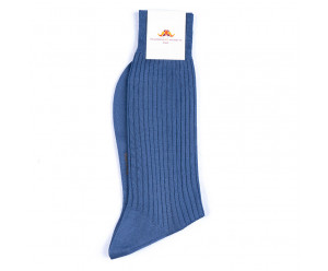 Colombine & Arlequin - Chaussette 100% fil d'écosse - Sky