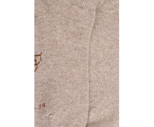 Doré Doré WOMAN WOMEN SHORT SOCK - WOOL AND CASHMERE - beige 2