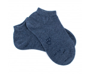 Doré Doré WOMAN WOMEN SHORT SOCK - WOOL AND CASHMERE - blue