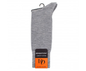 Doré Doré Chaussettes unies Chaussette laine & coton homme - bourrasque 2