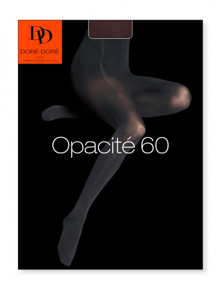 Doré Doré Collants unis et fantaisies COLLANT NOIR OPAQUE 60D