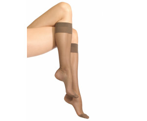 Doré Doré Mi-bas unis Knee-high sock - Mat 20D CHOCOLAT