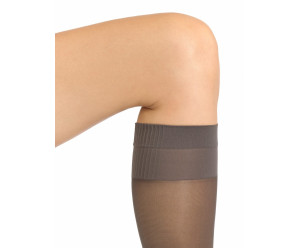 Doré Doré WOMAN Knee-high sock - Mat 40D - GREY 2