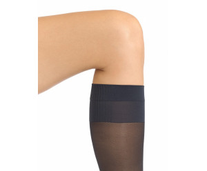 Doré Doré FEMME MI-BAS MATITE 40D - MARINE - EFFET GALBANT 2