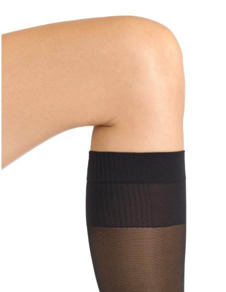 Doré Doré FEMME MI-BAS MATITE 40D - NOIR - EFFET GALBANT