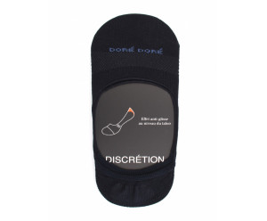 Doré Doré Solerettes unies et fantaisies SOLERETTE FEMME FIL D'ECOSSE - Marine