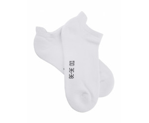 Doré Doré Chaussons unis et fantaisies Short sock - Activity - Cotton with terry sole - WHITE 2