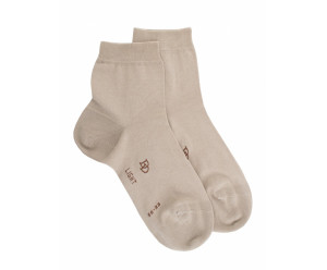 Doré Doré Socquettes unies et fantaisies Women ankle sock - Light - Cotton lisle - beige