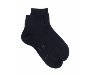 Doré Doré Socquettes unies et fantaisies SOCQUETTE FEMME FIL D'ECOSSE - bleu marine