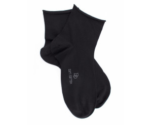 Doré Doré Socquettes unies et fantaisies Women ankle sock - Soft and comfort - Egyptian cotton - Black 2