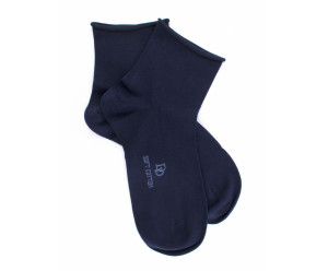 Doré Doré Socquettes unies et fantaisies Women ankle sock - Soft and comfort - Egyptian cotton - Blue 2