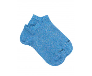 Doré Doré SOCQUETTES / CHAUSSONS / SOLERETTES CHAUSSON FEMME LUREX - Drapeau - 36/41