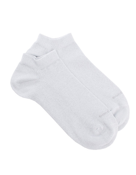 Doré Doré SOCQUETTES / CHAUSSONS / SOLERETTES CHAUSSON FEMME LUREX - Blanc - 36/41
