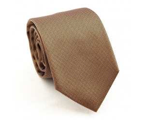 CRAVATES MOULINÉ OR ET BRUN