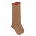 Knee High Socks - Wool - Brown