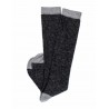 Mi-bas unis Knee High Socks - Wool - Glitters - Black