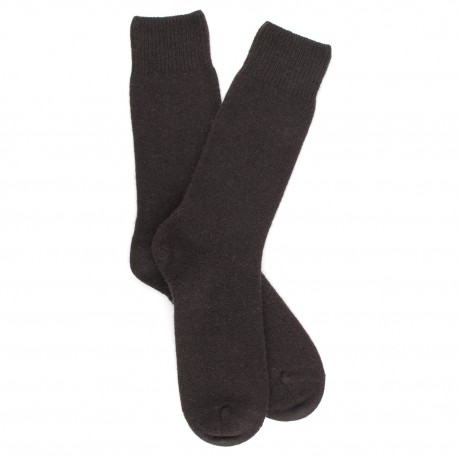 Doré Doré Plain socks MEN SOCKS - WOOL AND CASHMERE - brown