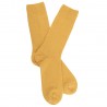 Doré Doré Plain socks MEN SOCKS - WOOL AND CASHMERE -YELLOW