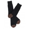Plain socks Fleece wool socks - Black