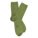 Doré Doré Chaussettes unies Socks - Soft cotton - Green - 36/41