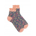 Socks flowers - light pink - 36/41