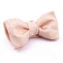 Bowtie light pink and white little flowers