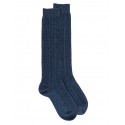 knee-highs socks - Blue jean - 36/41