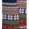 Fancy socks Wool Socks - Christmas Pattern - Navy