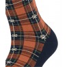 Chaussettes fantaisies Burlington Socks, Gift, Navy and Brown