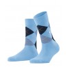 Chaussettes fantaisies Burlington Socks, Queen collection, Light Blue