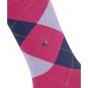 Chaussettes fantaisies Burlington Socks, Queen collection, dark pink