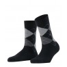 Chaussettes fantaisies Burlington Socks, Queen collection, black