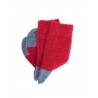 Chaussettes unies & fantaisies POLAR SOCKS- RED AND BLUE