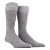 Doré Doré Plain socks WOOL AND COTTON MEN SOCK - grey
