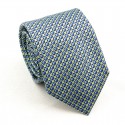 TIE - BLUE AND NAVY - CIRCLE