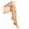 Doré Doré Mi-bas unis Knee-high sock - Mat 20D HAVANE