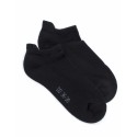 Short sock - Activity - Cotton with terry sole BLACK
