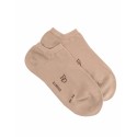Women short sock - Eureka - Egyptian cotton - BEIGE