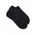 Women short sock - Eureka - Egyptian cotton - BLACK