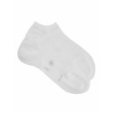 Short sock - Light - Cotton lisle WHITE