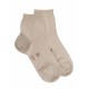 Women ankle sock - Light - Cotton lisle - beige